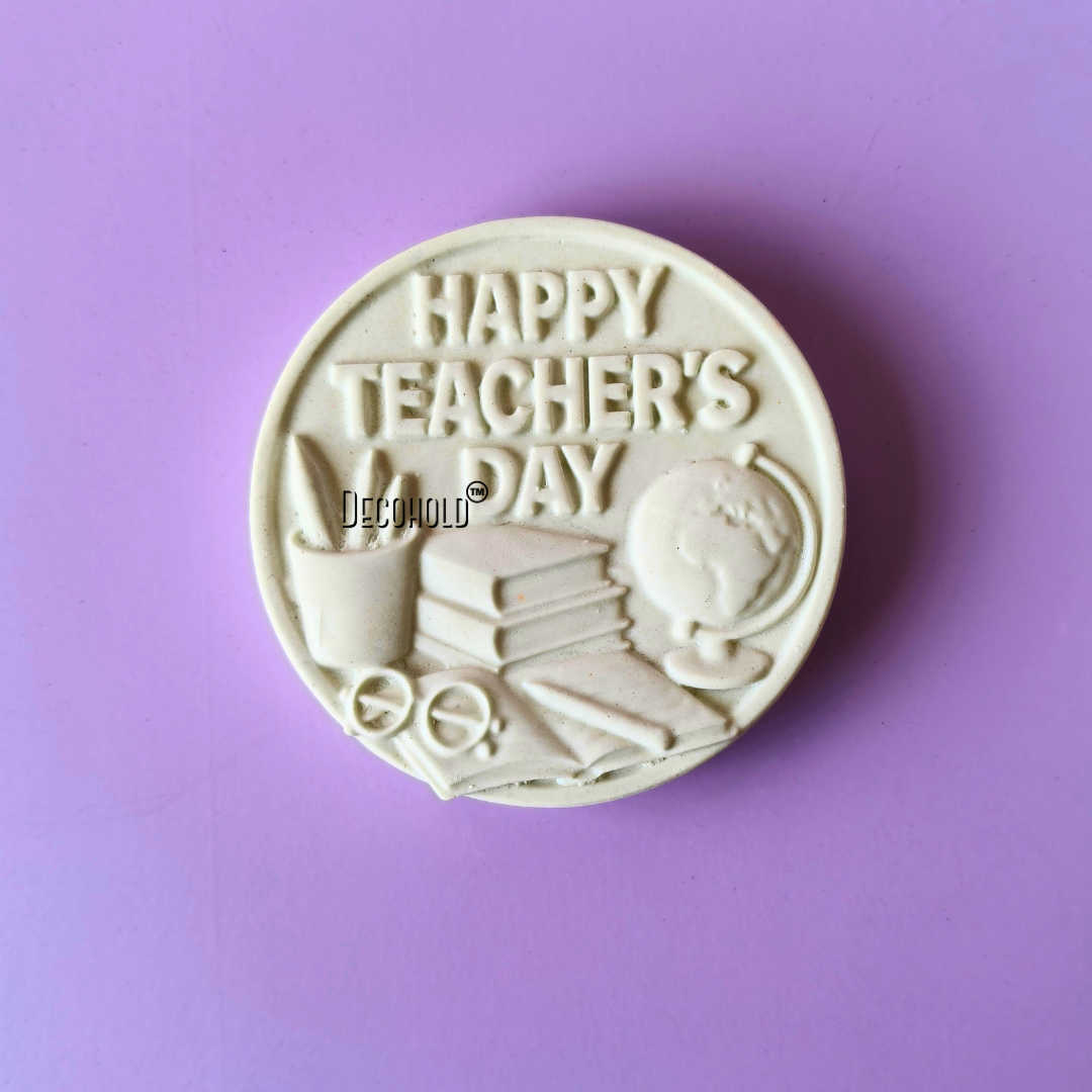 Happy Teacher's Day Silicone Mold