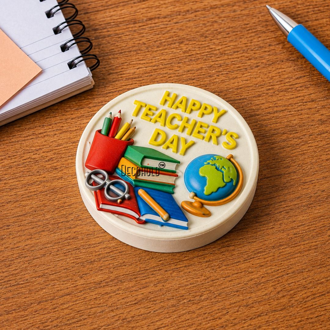 Happy Teacher's Day Silicone Mold
