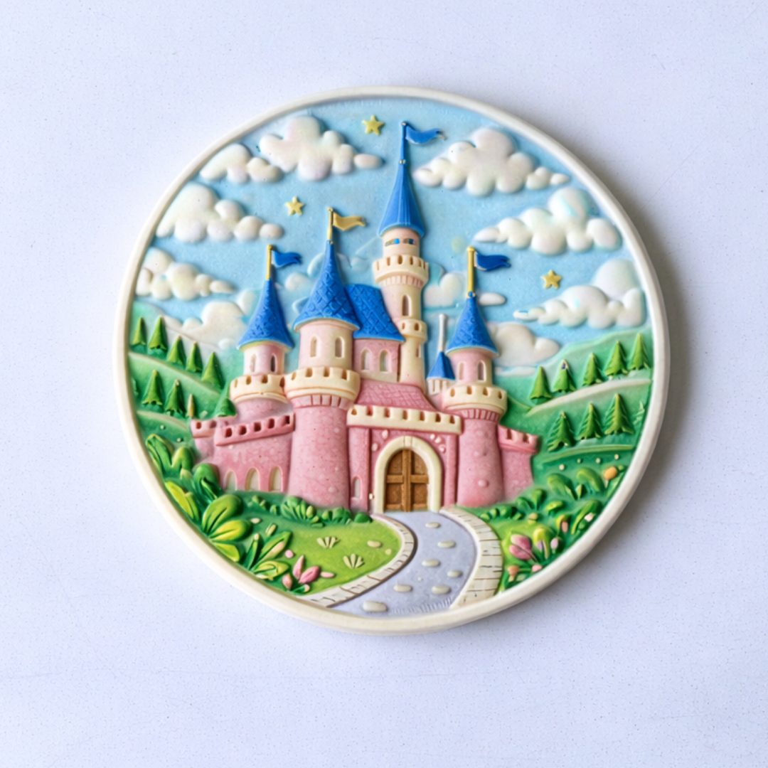 Castle Keepsake Canvas Mold