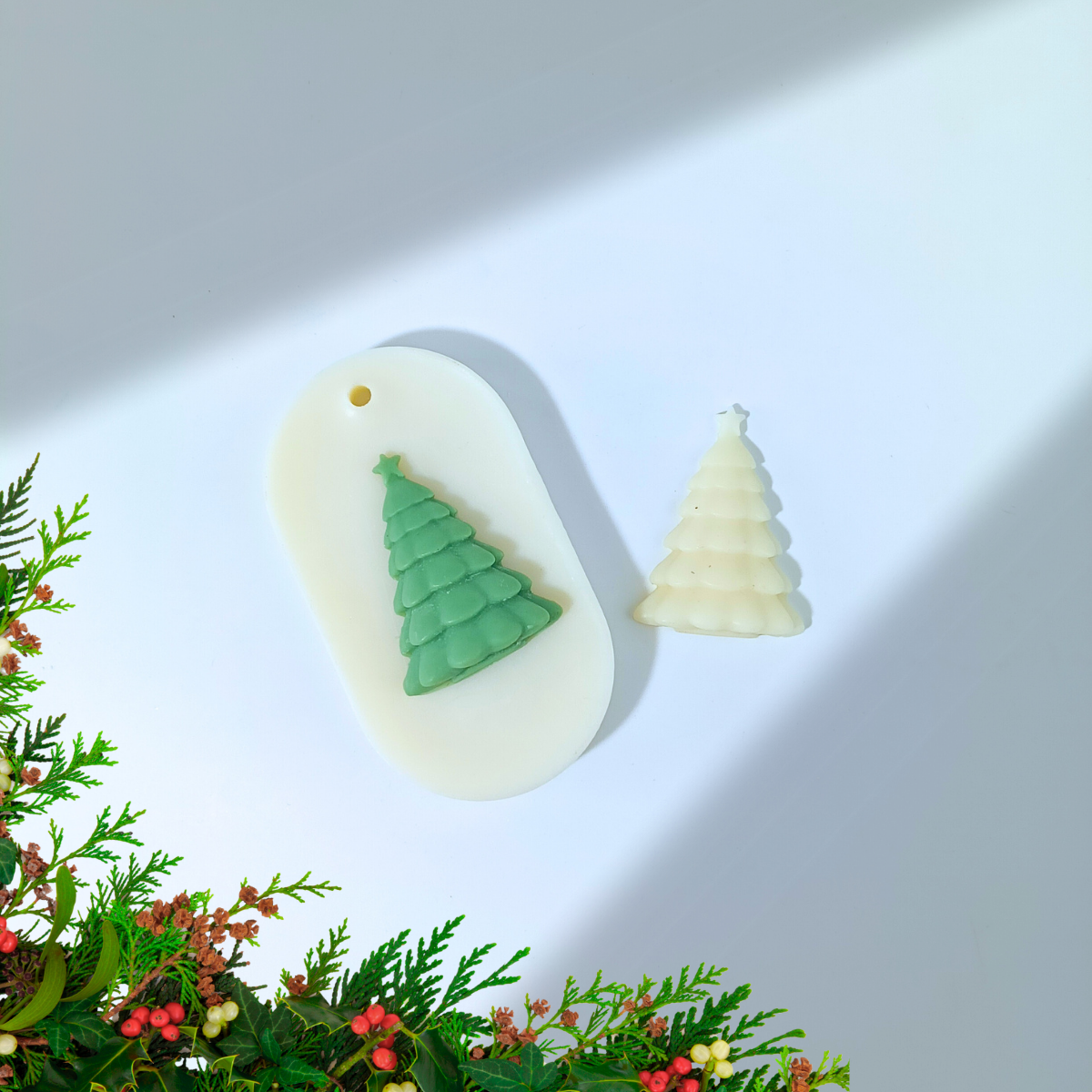 Star Tree Candle Topper Mold