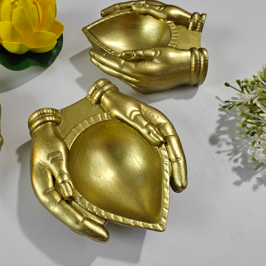 Arpan Diya Mold for concrete diy art and handmade products for festivals and diwali