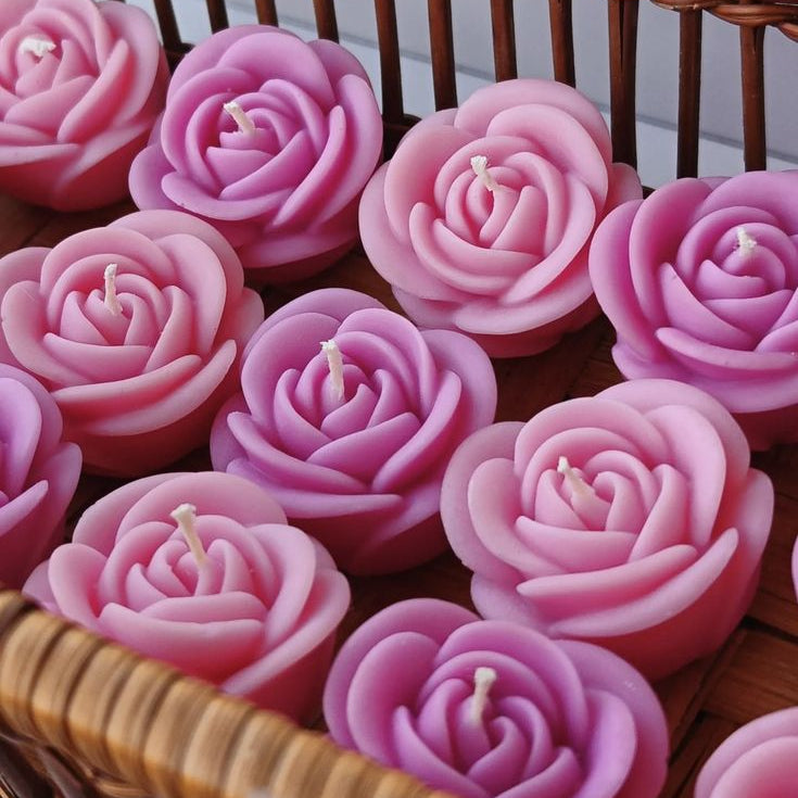 Rose Candle Mold (Medium)