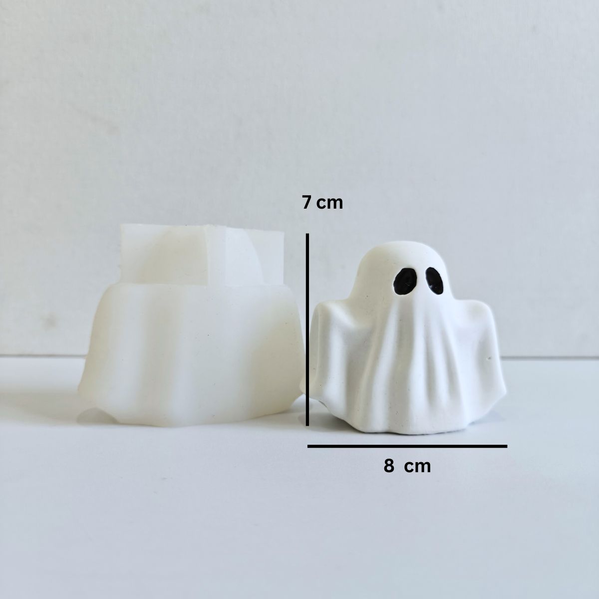 Blanket Ghost Mould for candle and concrete art