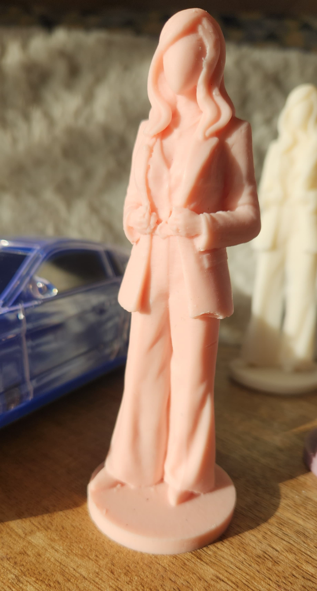 Boss babe candle mould for diy concrete, jesmonite, resin and candle handmade decor