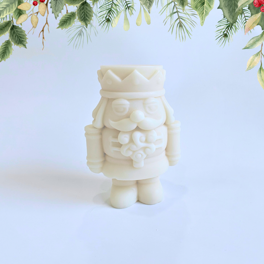 Christmas Nut Cracker Candle Mould for diy concrete, jesmonite, resin and candle handmade decor