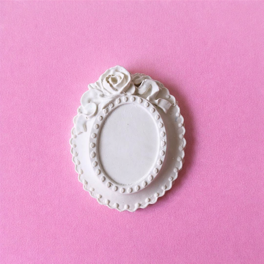 Ornate Rose Mini Frame Mold