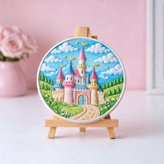 Castle Keepsake Canvas Mold