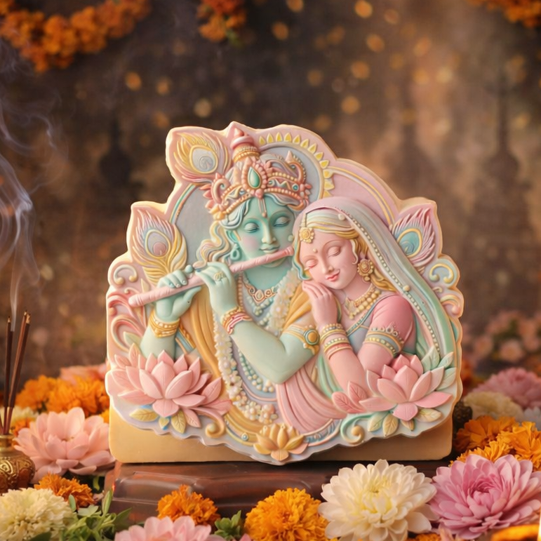 Radha Krishna Divine Mold