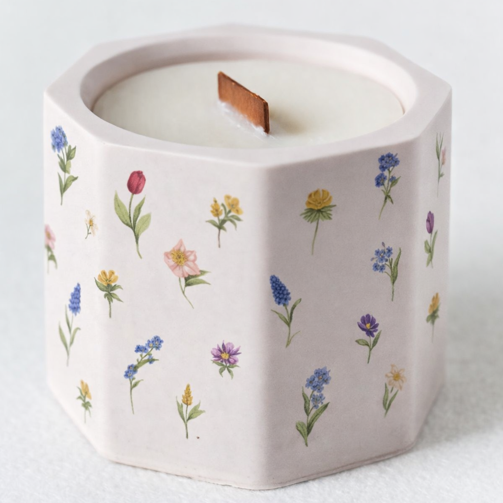 Mini Flowers (1 Sheet: Water Transfer Sticker)