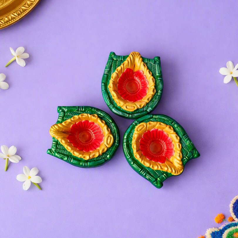Dhaan Kulo Diya Silicone Mold