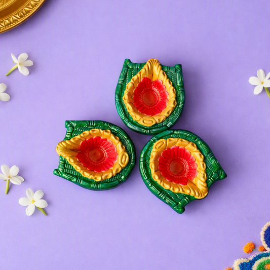 Dhaan Kulo Diya Silicone Mold