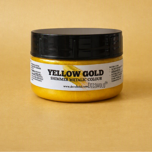 Yellow Gold Metallic Colour 50ml