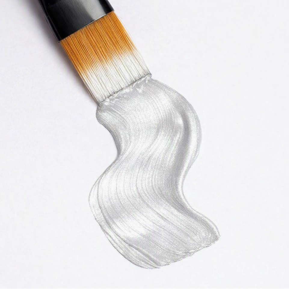 Satin White Metallic Colour 50ml