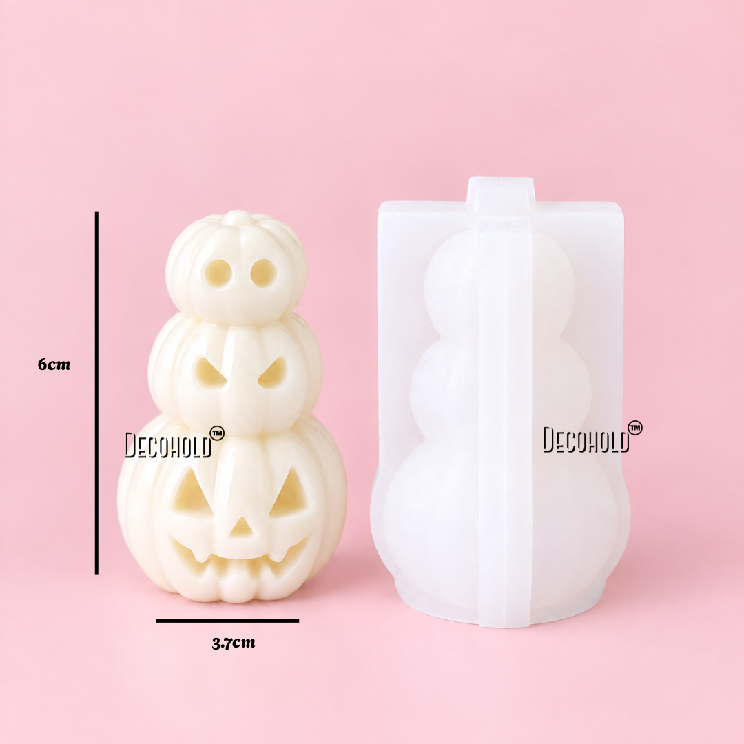 Pumpkin Trio Silicone Mold