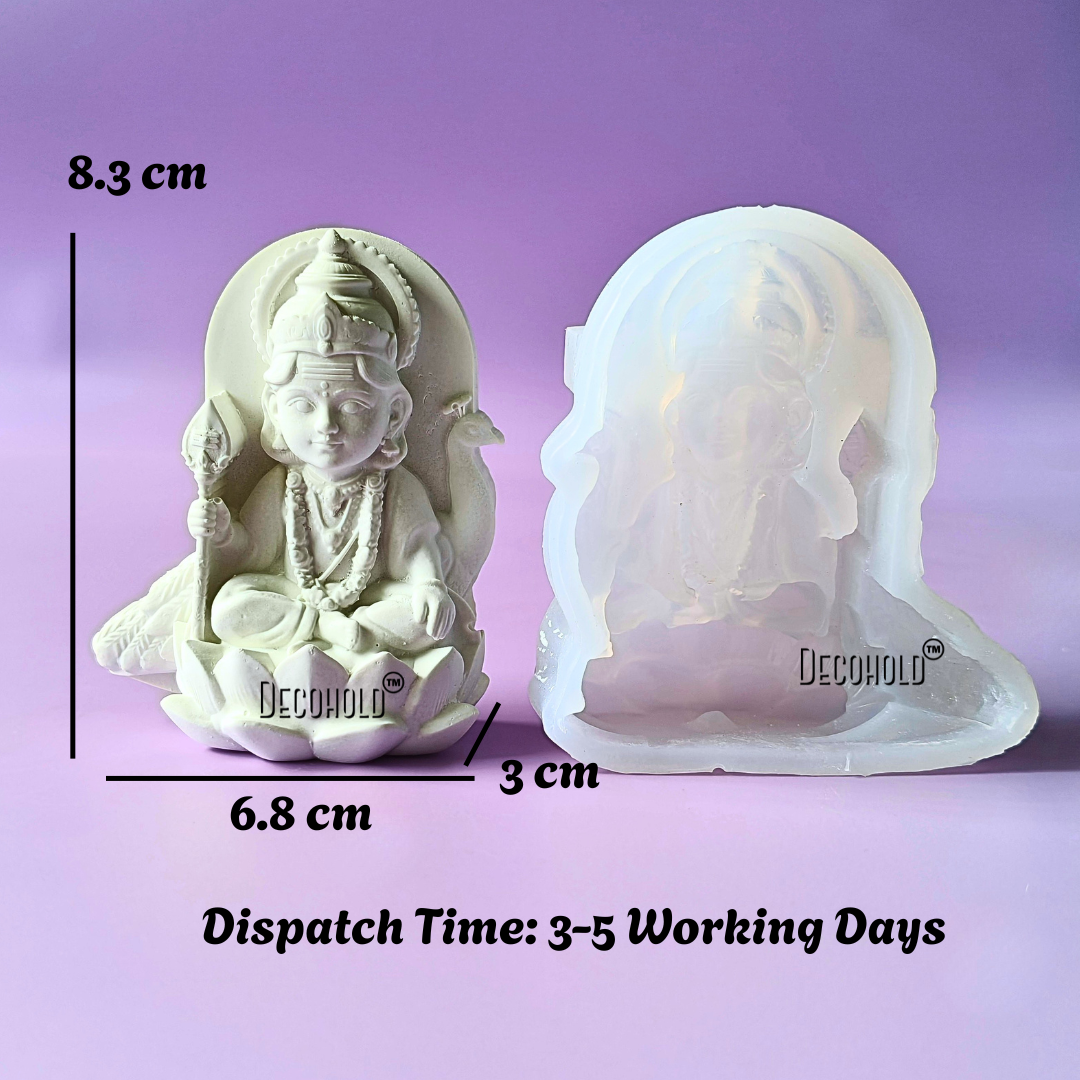 Murugan / Kartikeya Silicone Mold