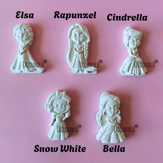 Princess Mold (Set of 5) Silicone Molds