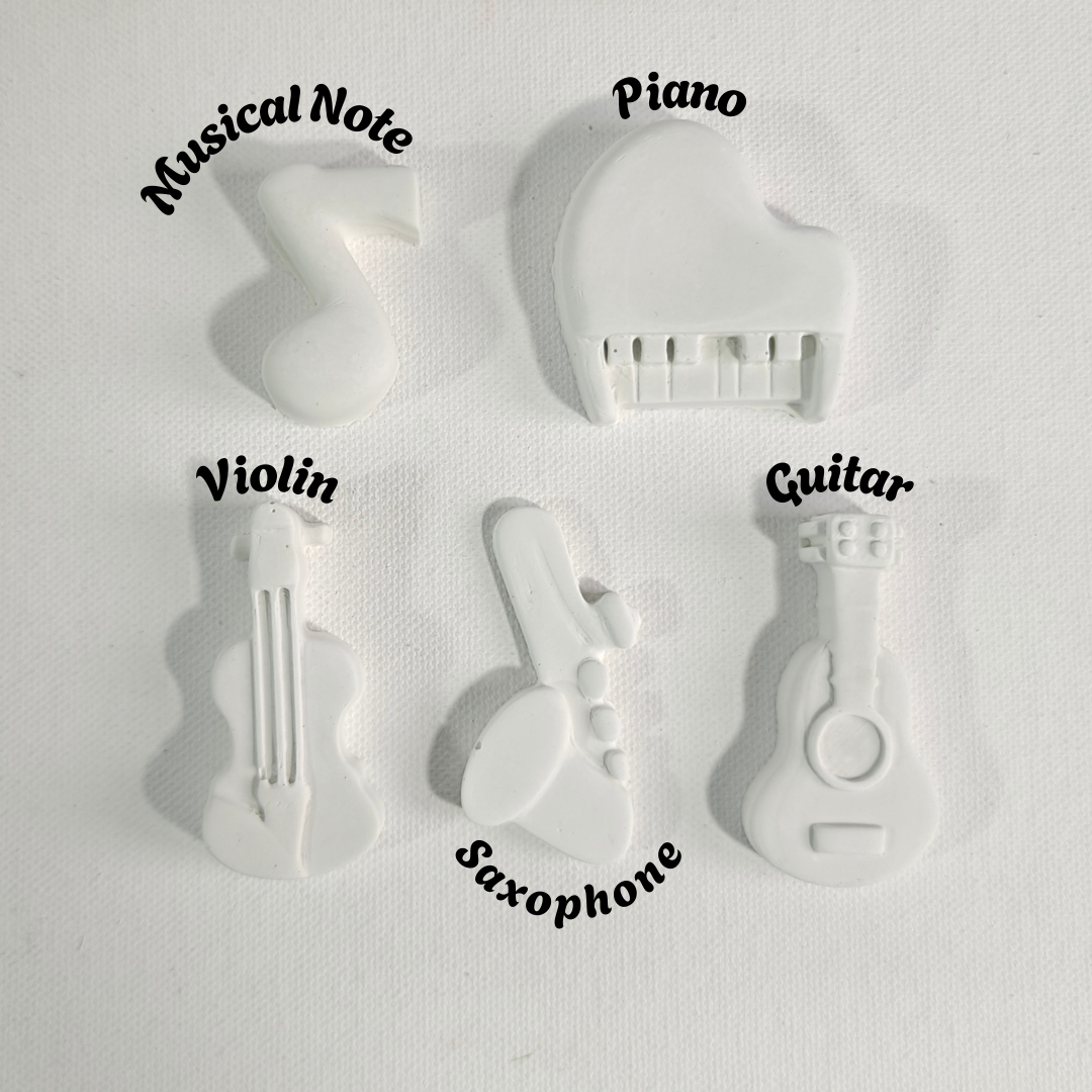Musical Mold - Set of 5 (Kids Paint Kit)