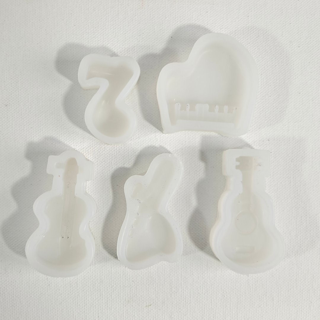 Musical Mold - Set of 5 (Kids Paint Kit)