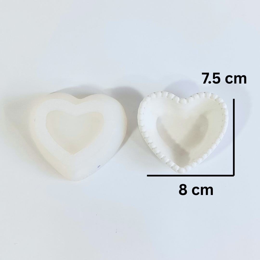 Mini Heart Dish Mold