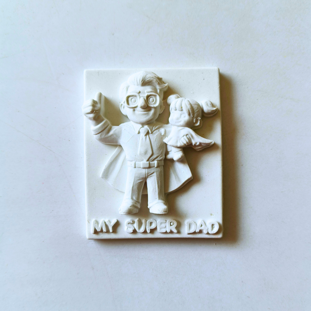 Super Dad Mold (Kids Paint Kit)