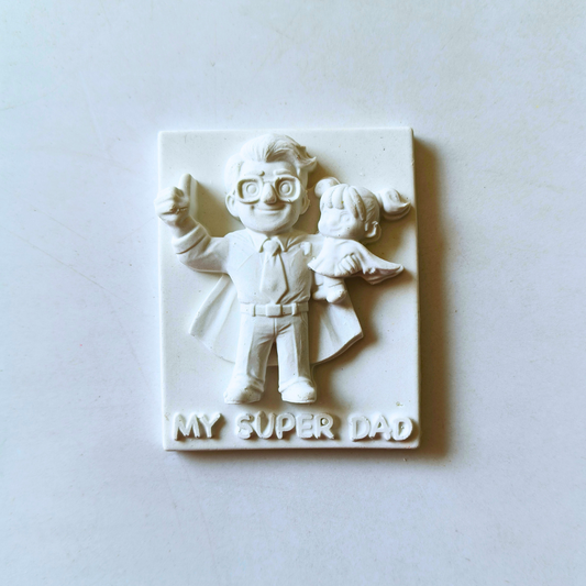 Super Dad Mold (Kids Paint Kit)