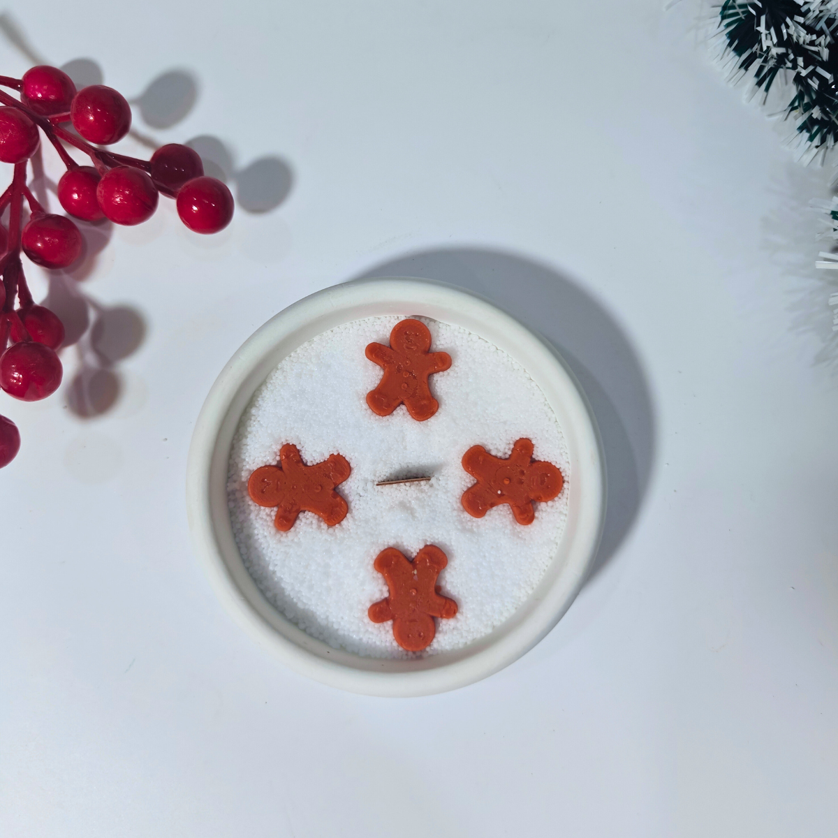Gingerman candle topper Mould