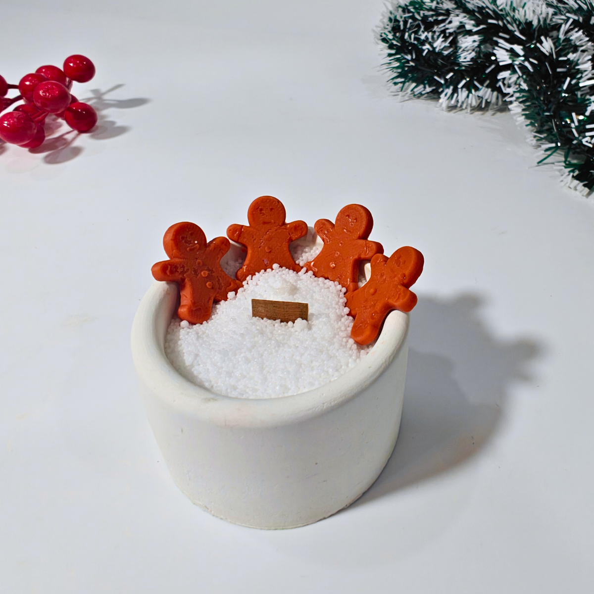 Gingerman candle topper Mould