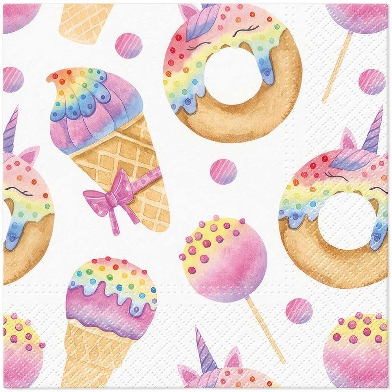 Icecream & Donuts Decoupage Tissue