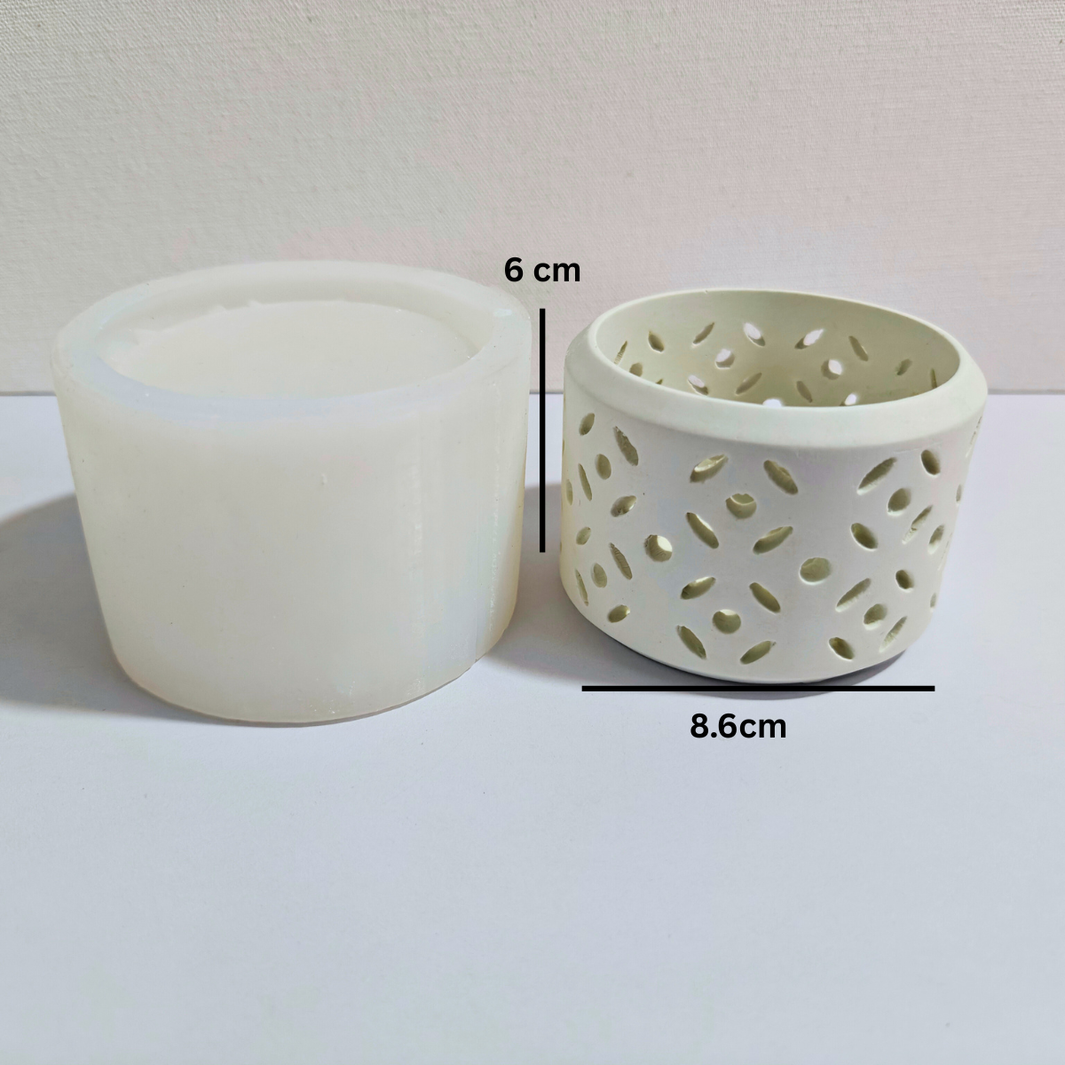 Jaipuri tealight mould kandil holder for concrete cement resin jesmonite diy handmade craft