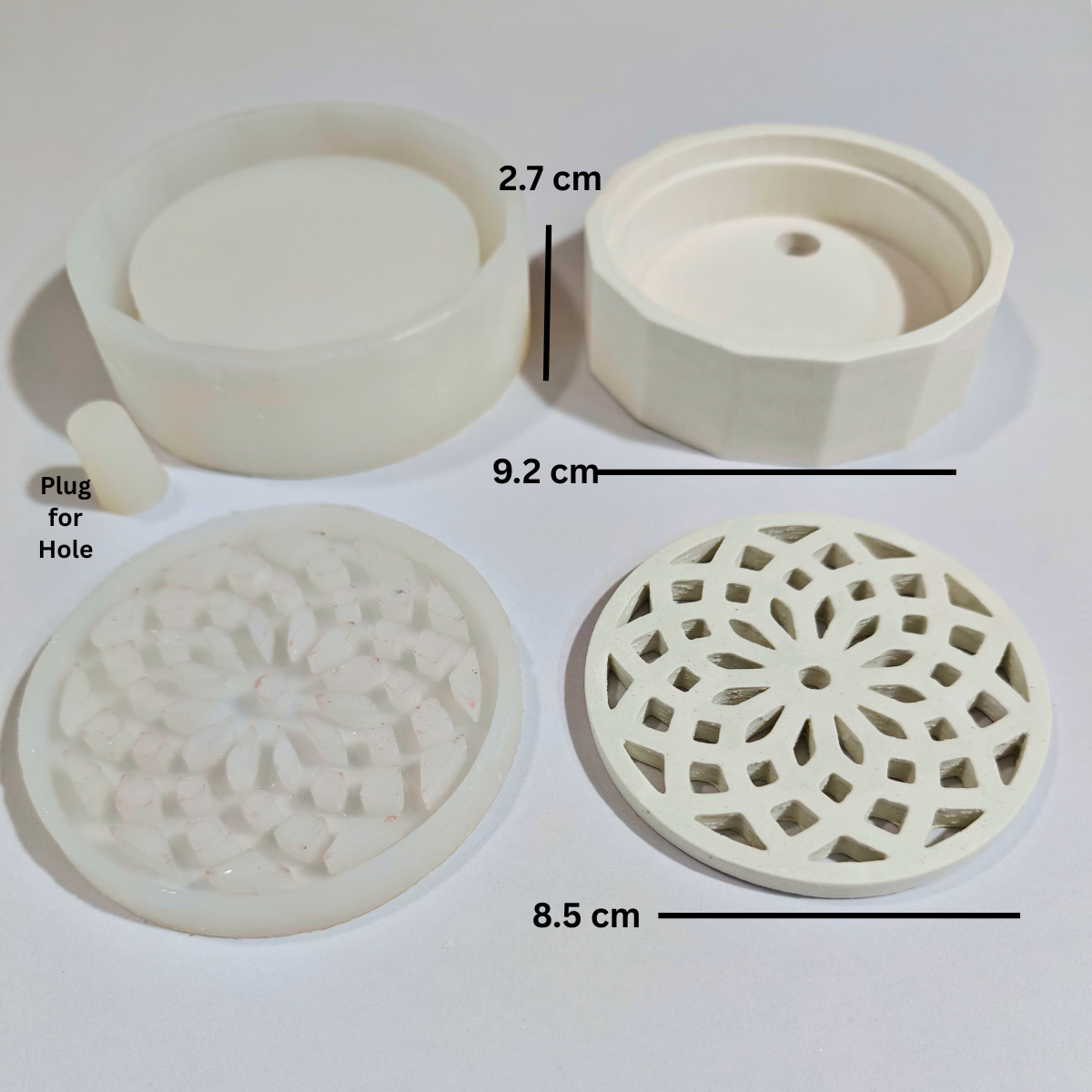 Jharokha Light Decor Mould for concrete cement resin jesmonite diy handmade craft