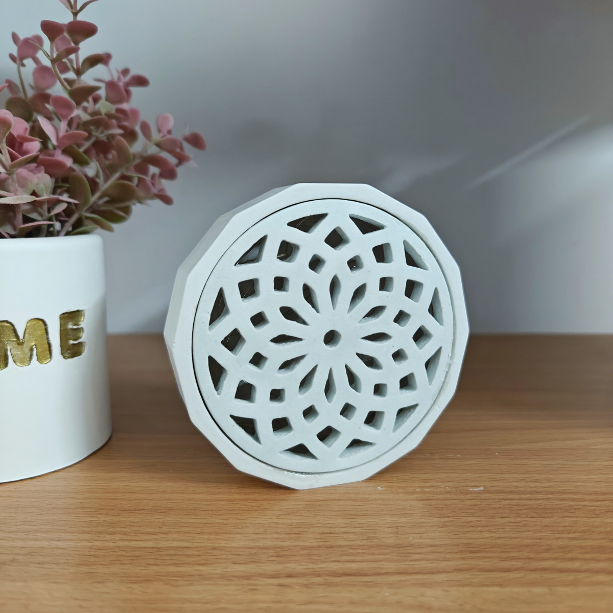 Jharokha Light Decor Mold used for concrete art and jesmonite art for light decor display 