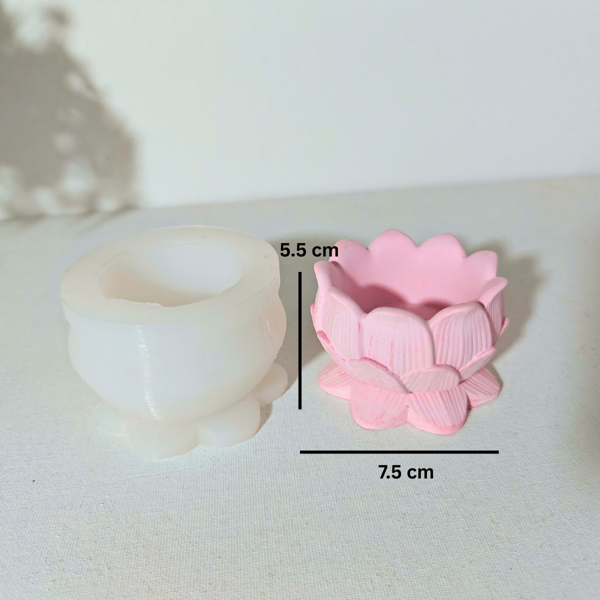 Kamal Jar Mould for concrete diy art, candle holder