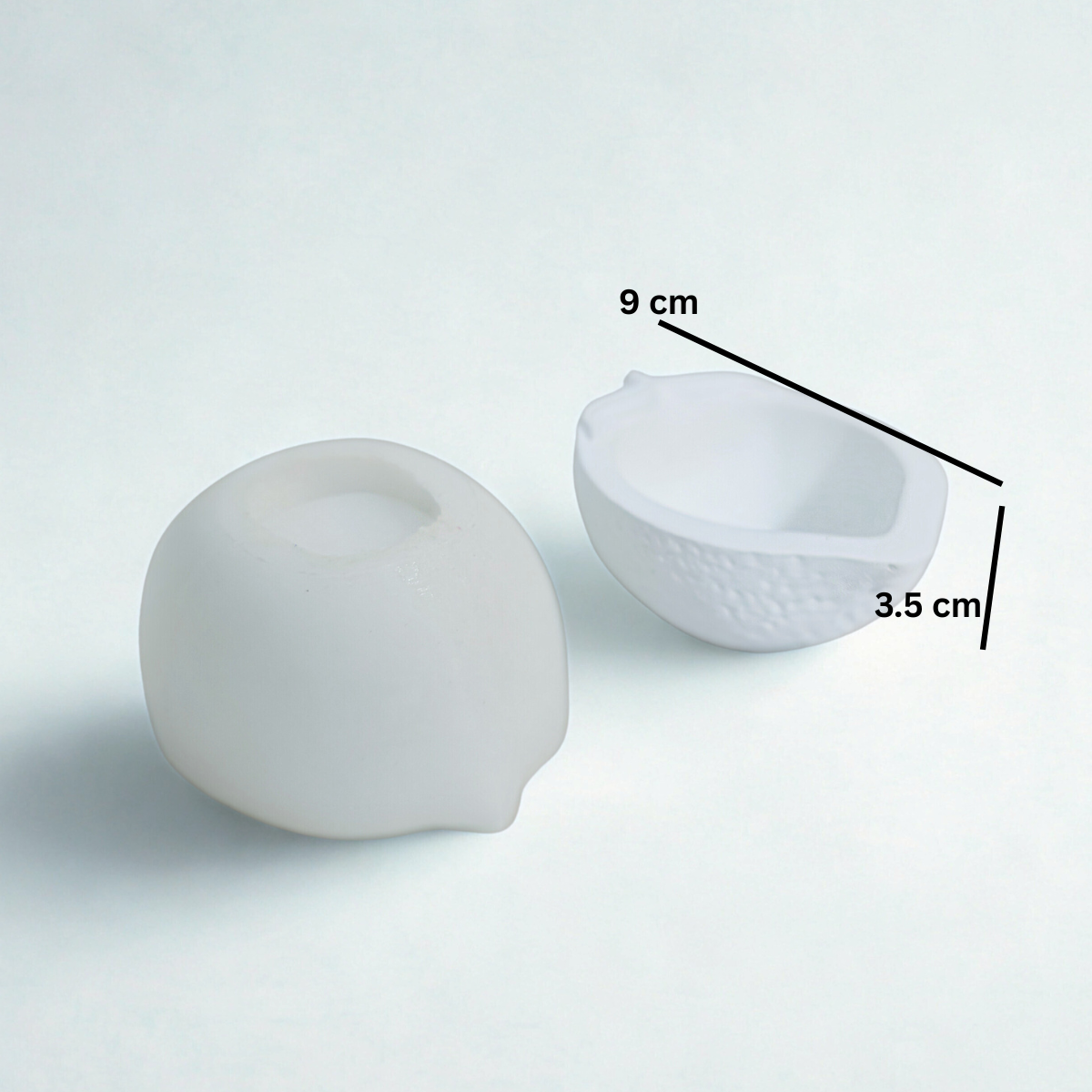 Lemon Jar Mould for diy concrete, jesmonite, resin and candle handmade decor