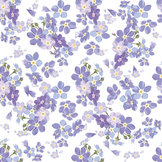 Lilac Flower Decoupage