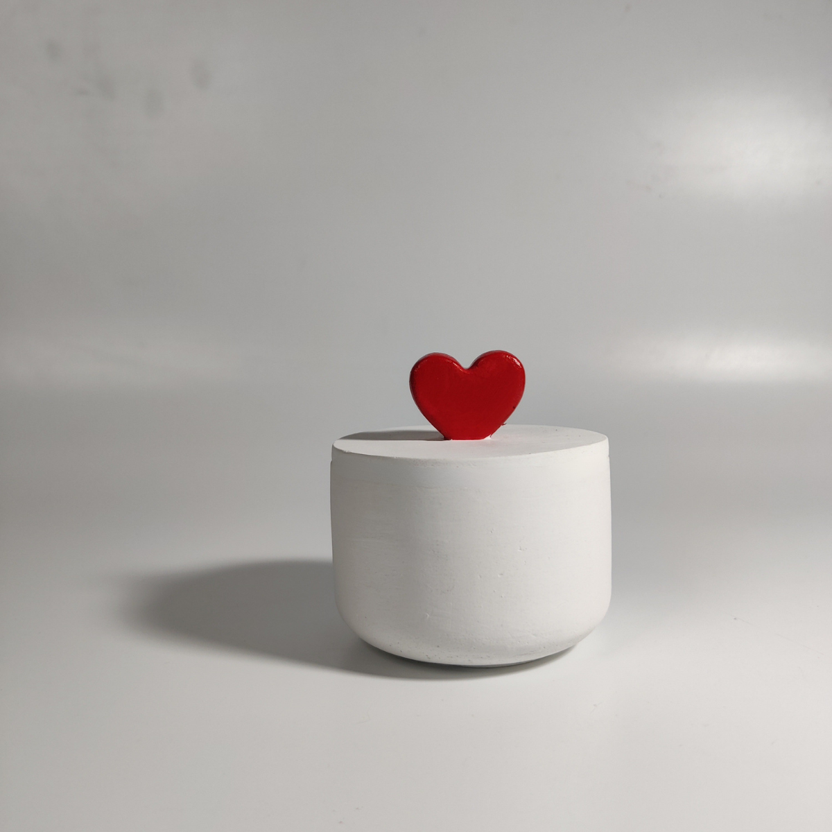 Love In The Air Jar + Lid Mould for jesmonite, concrete, cement for diy handmade crafts and art