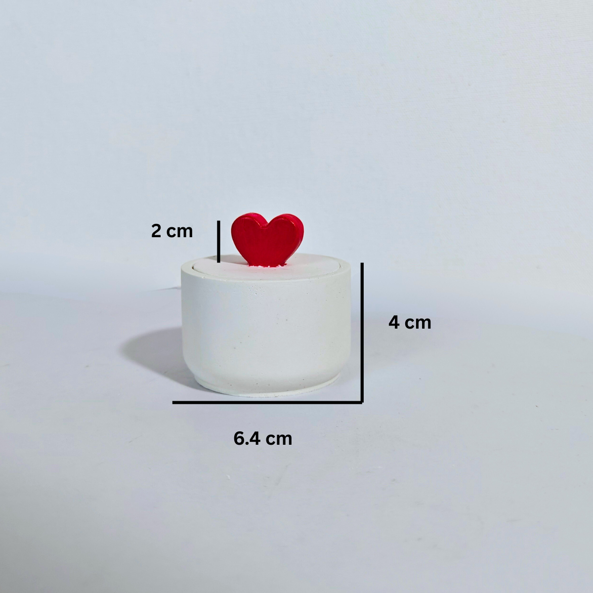 Love In The Air Jar + Lid Mould for jesmonite, concrete, cement for diy handmade crafts and art