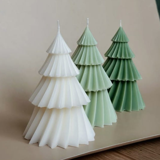 Medium Christmas Tree Mould for diy concrete, jesmonite, resin and candle handmade decor