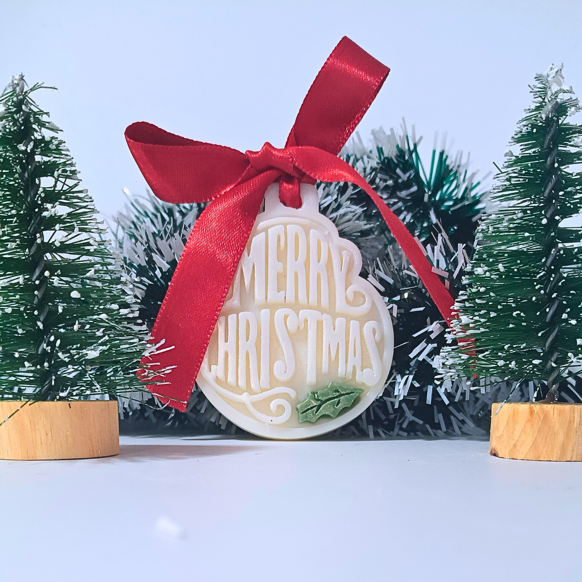 Merry Christmas Wax Sachet Mould for diy concrete, jesmonite, resin and candle handmade decor
