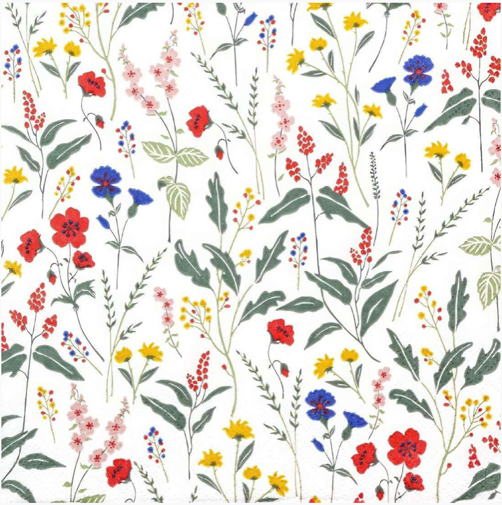 Mini Flowers Decoupage