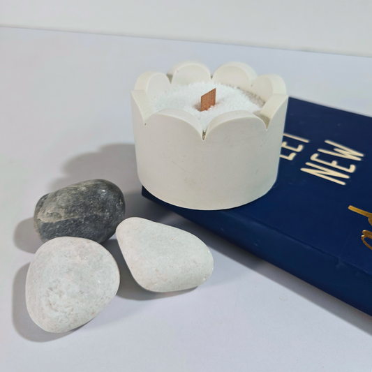 Muff Jar Mold for concrete cement and candle jars for diy handmade candle jars