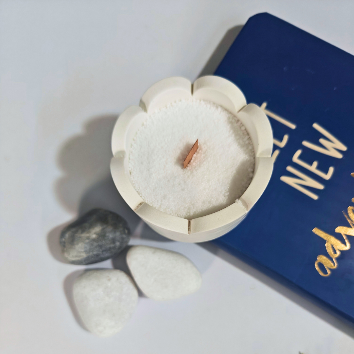 Muff Jar Mold for concrete cement and candle jars for diy handmade candle jars