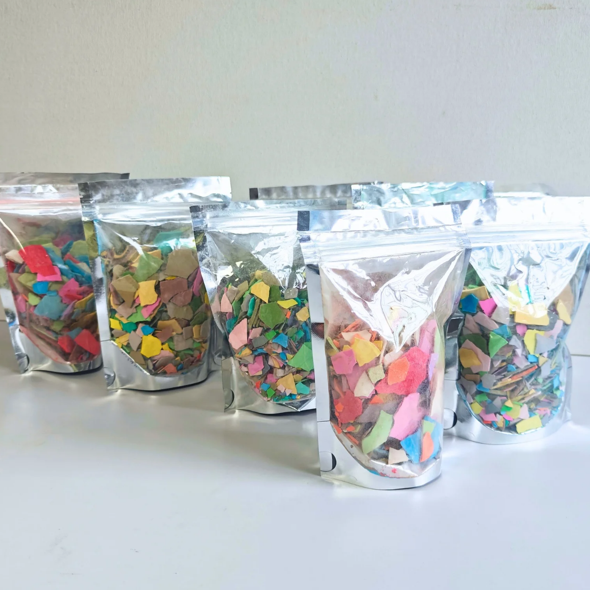 Terrazzo Chips add a colourful and playful effect on any Jar, Tray or Coaster