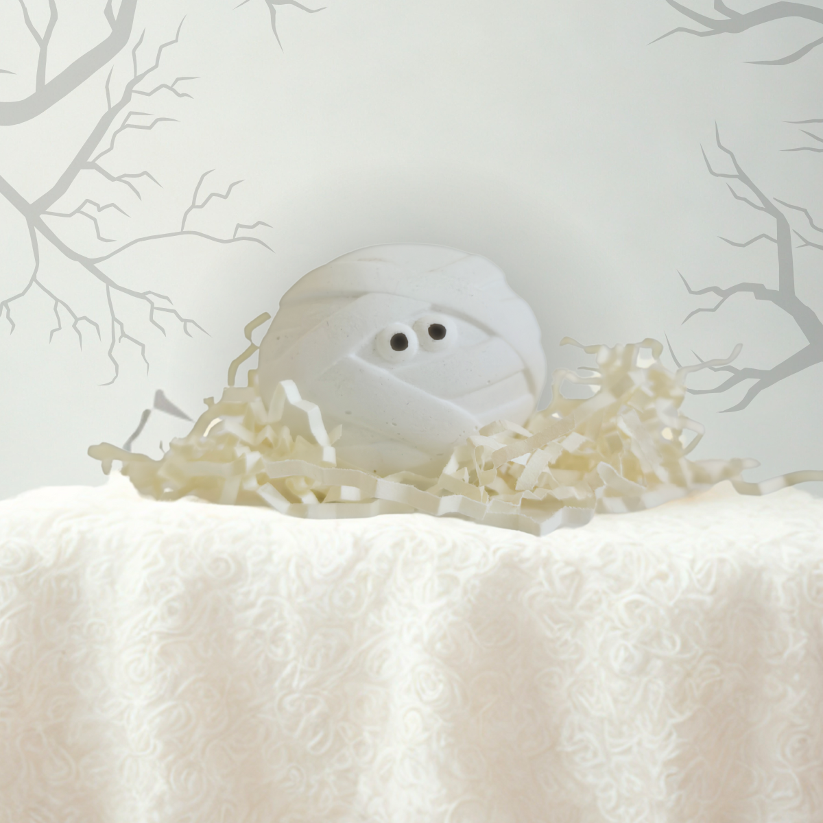 Mummy Boo Ball Mould for candle and concrete art