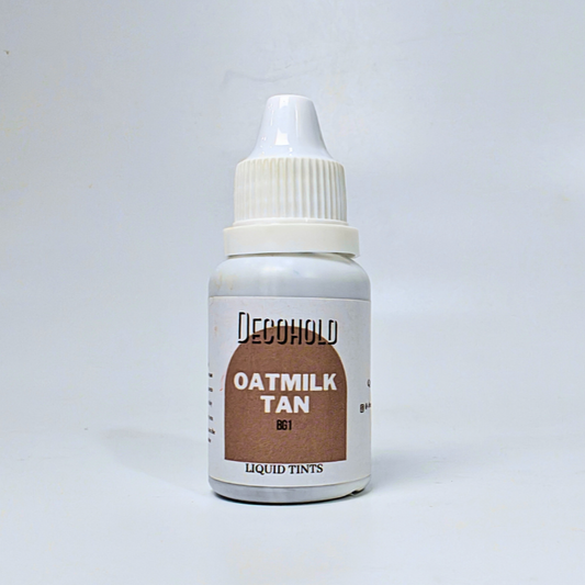 Oatmilk Tan Tint Liquid Color is for Concrete, Lunite and Cement.