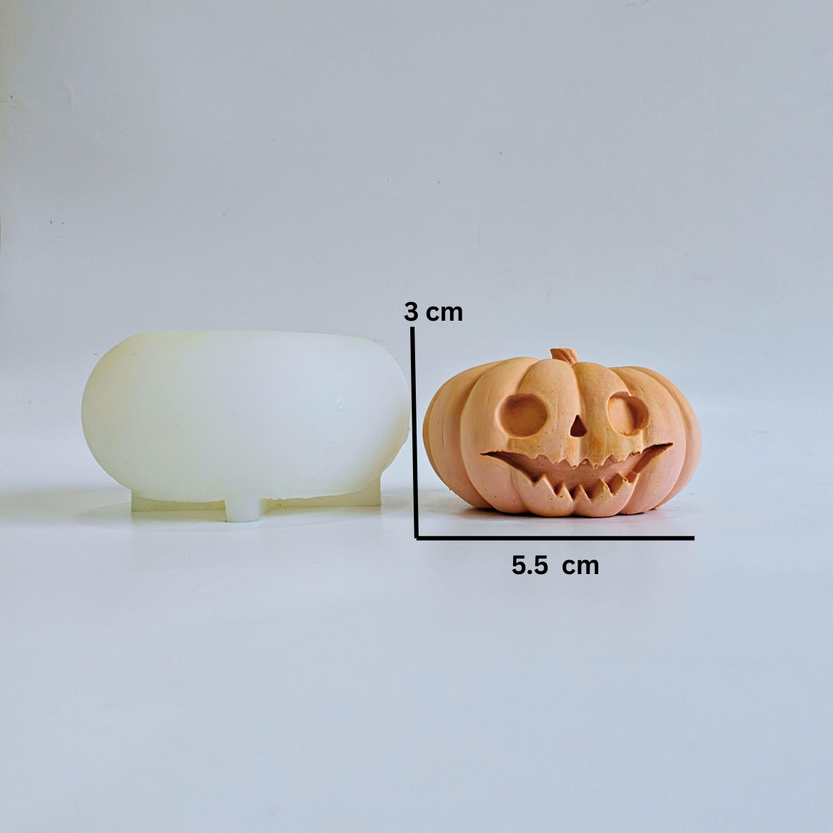 Pumpkin Mould for candle and concrete art