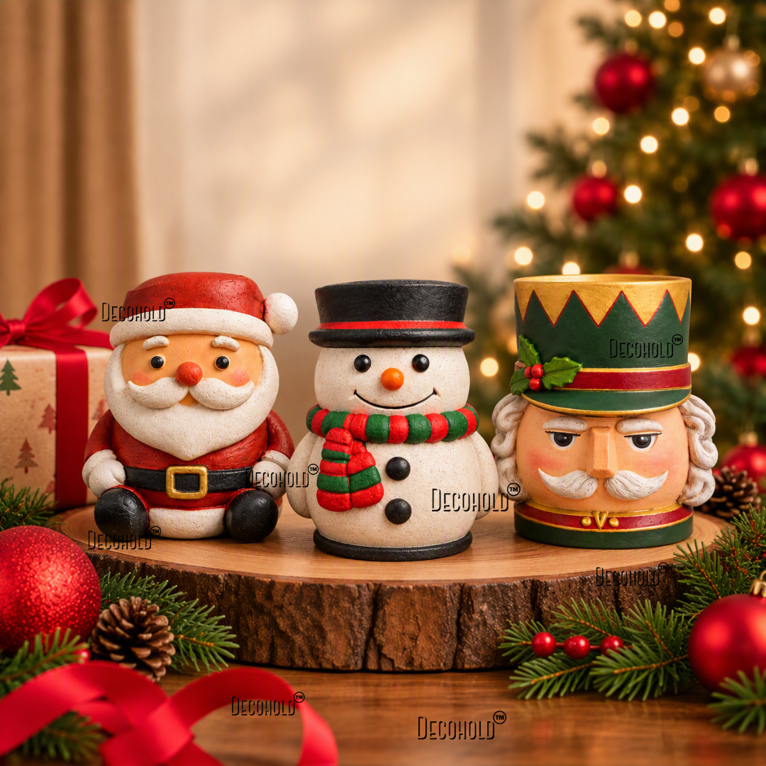 Christmas Jar Silicone Molds (Combo of 3)