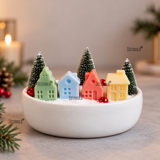 Mini Houses Silicone Mold