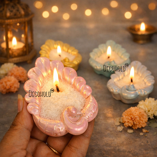Peacock Mini Diya Mold