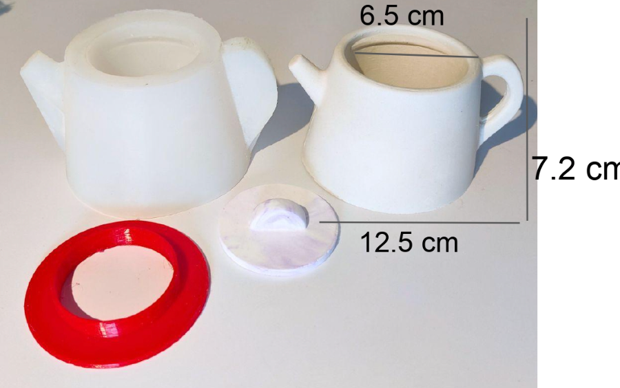 Kettle Jar + Lid Mold