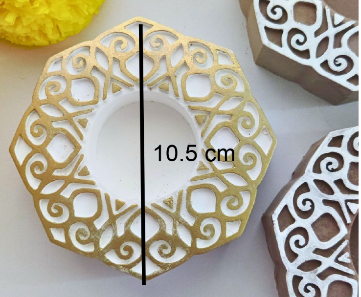 Kalamkar Tea Light Holder Mold